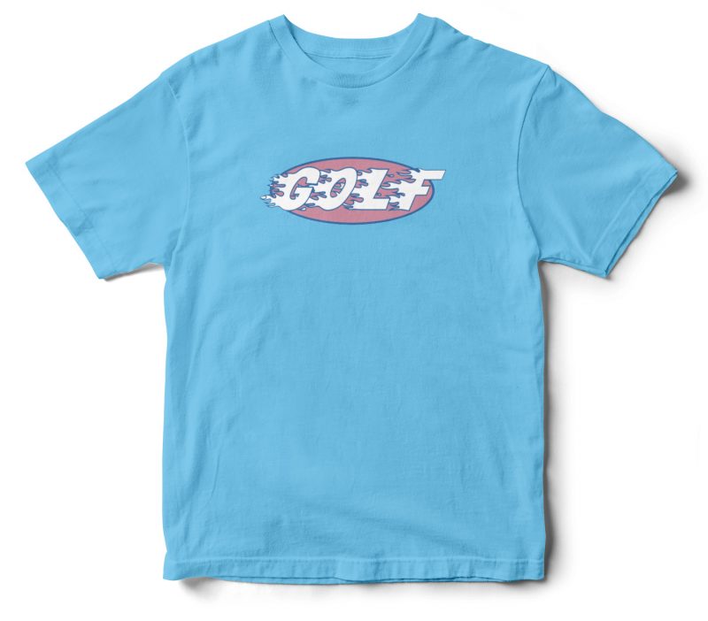 Golf wang best sale flame logo tee